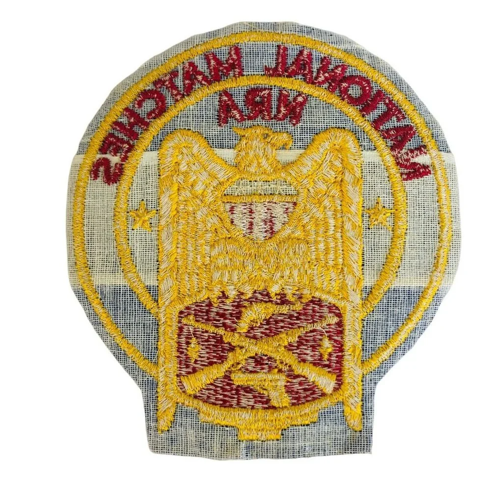 3 NRA Patches 1956 Unused Summer League Gallery National Rifle Association VTG‎